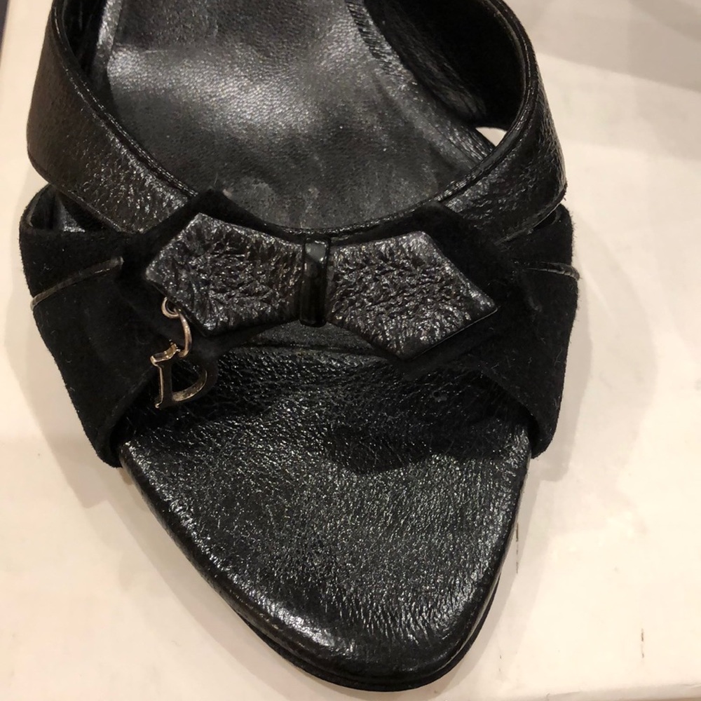 Black DIOR Sandals Size 7